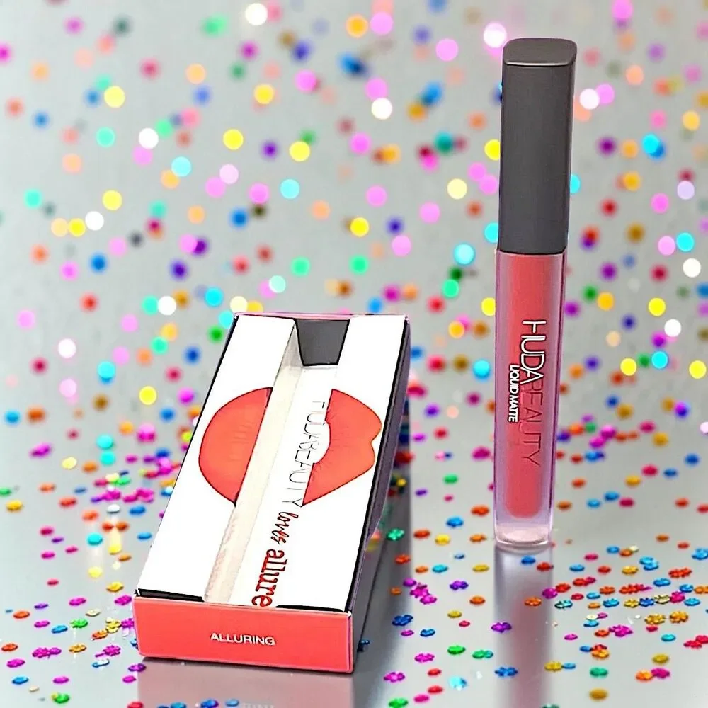 Huda Beauty Liquid Matte Lipstick in Alluring New In Box Limited Edition